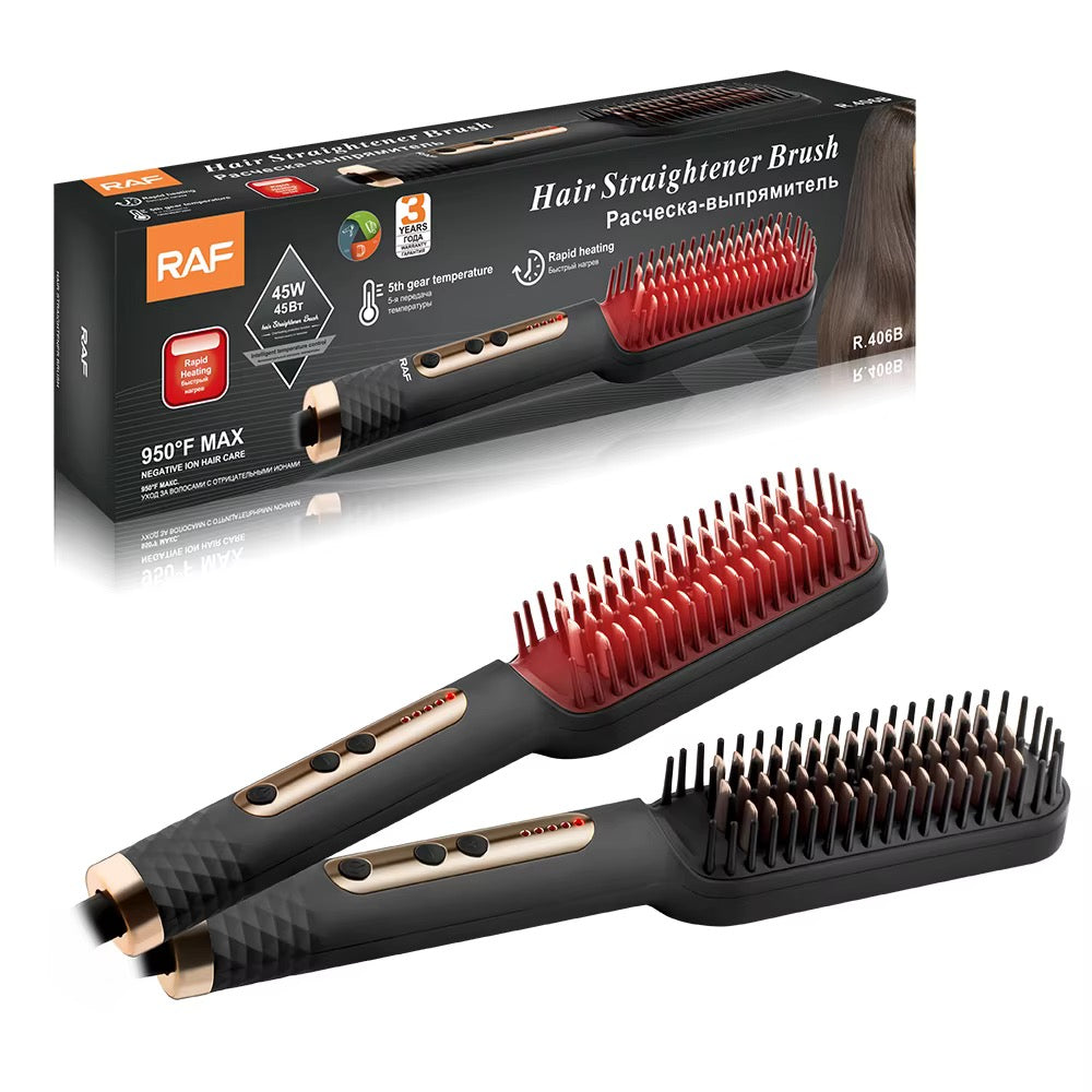 Peigne lisseur pour cheveux crépus